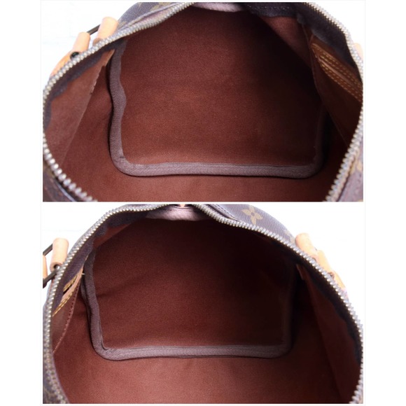 Louis Vuitton Speedy 30 Monogram Satchel Purse Brown Bag Handbag Large Tote Zip - Picture 9 of 16